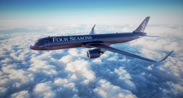 El lujo en el cielo: la vuelta al mundo en el Four Seasons Private Jet